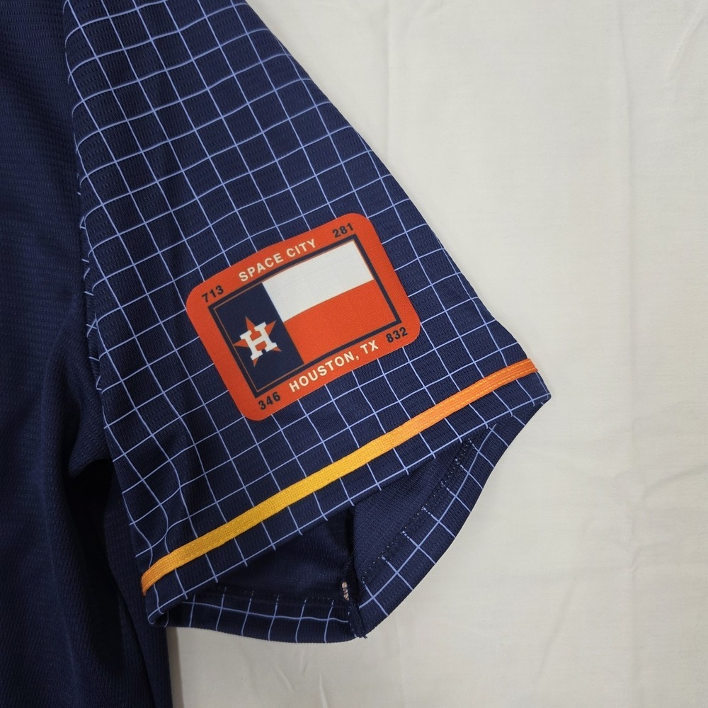 Nike Houston Astros Space City Baseball Jersey MLB City Men's Size XXLarge - Picture 4 of 8